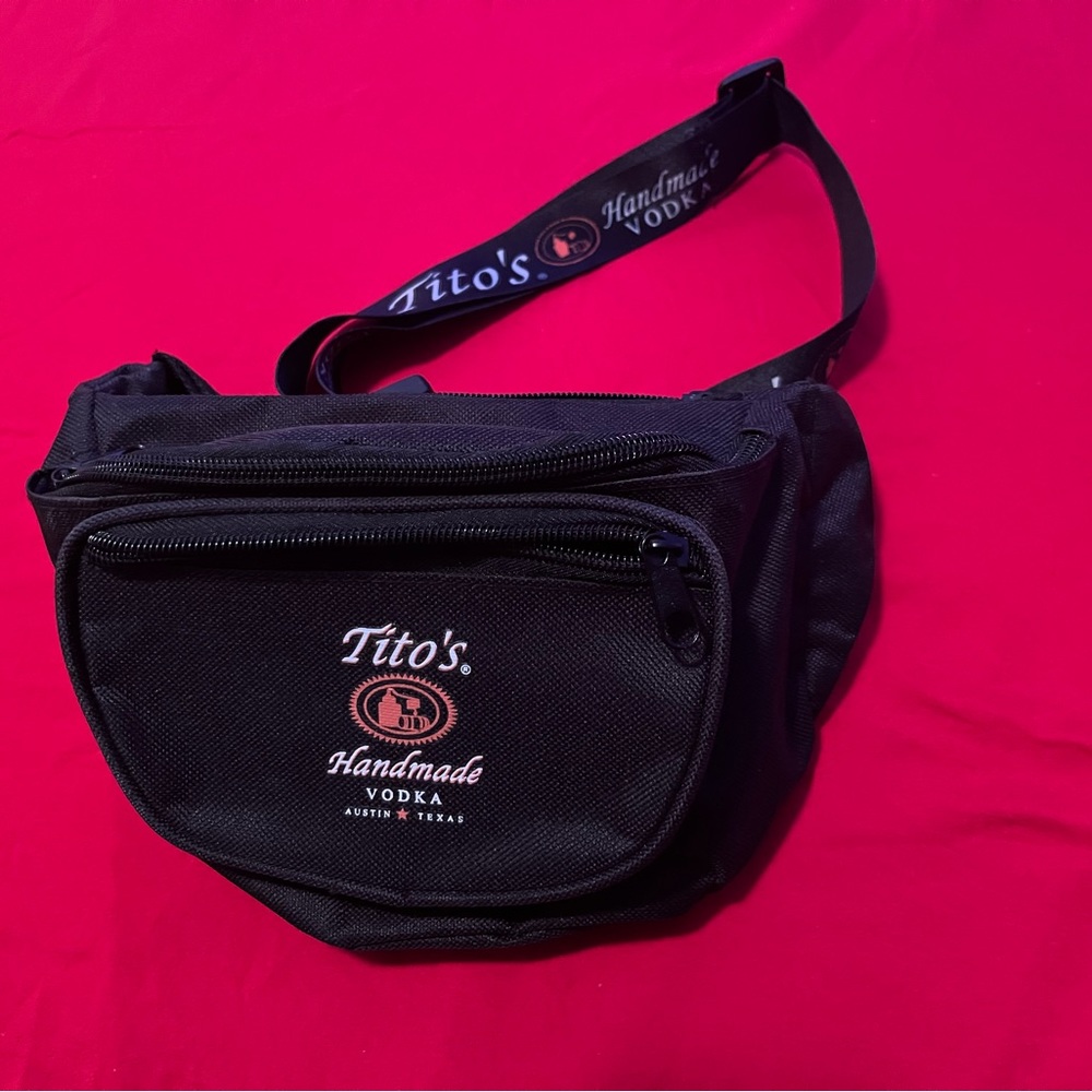 Tito’s fanny pack.